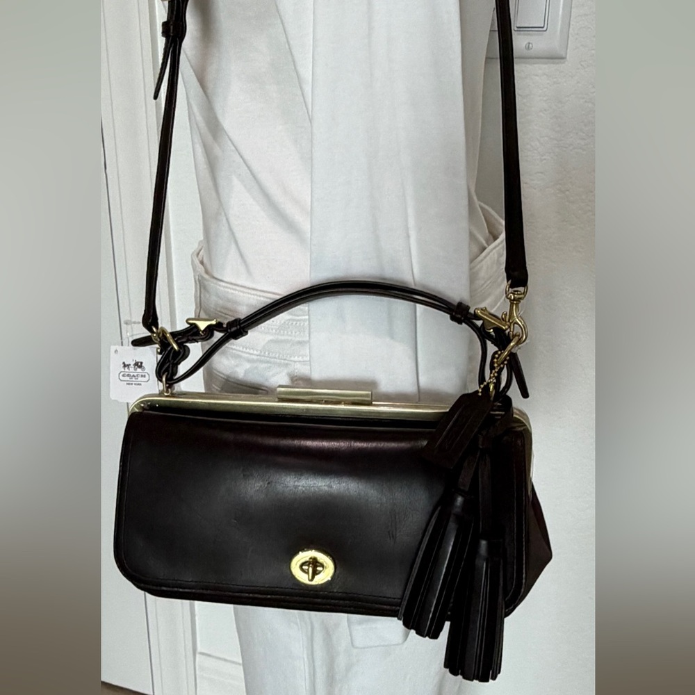 NEW WITH TAGS Coach Legacy Polished Retro Pinnacle Frame Bag – Style F25318 - Picture 12 of 12